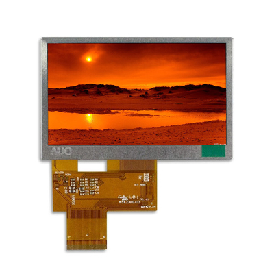 4.0 インチ A040FL01 V1 LCD スクリーン パネル RGB 480×272 280 cd/m2 AUO LCD ディスプレイ