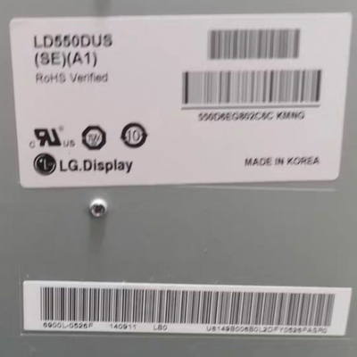LD550DUS-SEA1 55インチLCDスクリーンの表示パネルRGBの縦縞